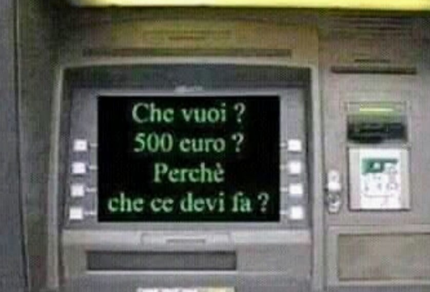 Il trucco del bancomat che protegge i tuoi soldi dal conto