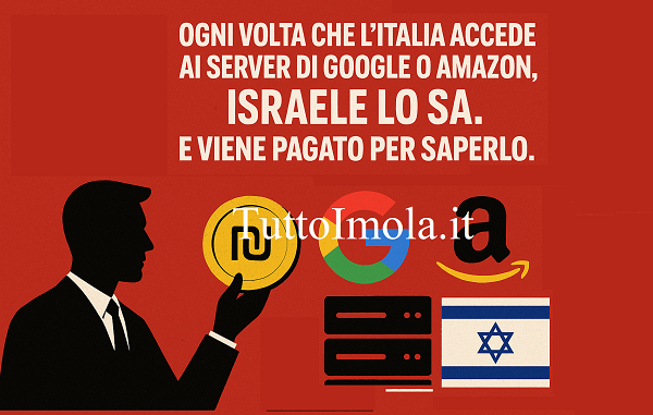 Google e Amazon, il prezzo del silenzio: Israele viene pagato ogni volta che l’Italia accede ai suoi dati.