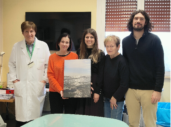 La famiglia Bernardi sostiene l’Hospice di CSPT con una donazione e un omaggio fotografico