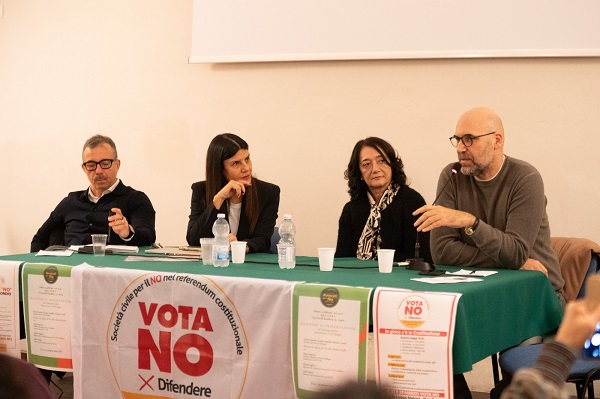 Una foto che dice tutto: PM (ANM) e avvocata (di centrosinistra) spalla a spalla contro la riforma – “corrente di sinistra” nella magistratura?