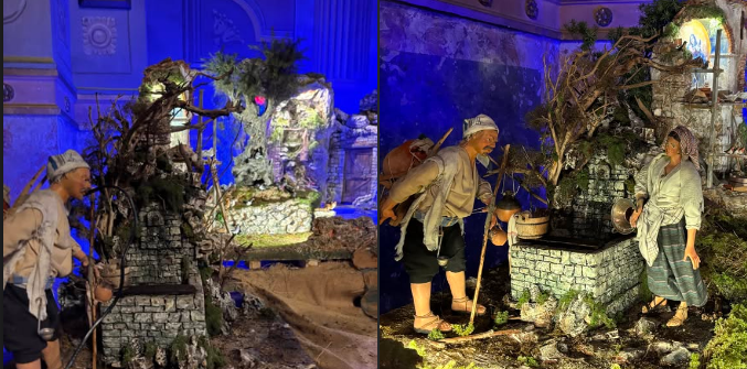 Rubata una statuina dal presepe del Santuario del Piratello: la denuncia dell’autore dell’opera ceramica