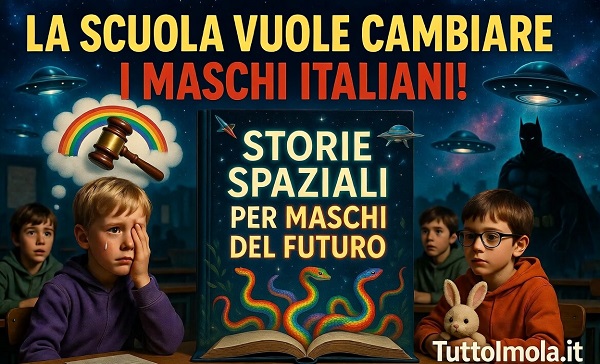 Maschi da decostruire: la scuola italiana diventa laboratorio gender