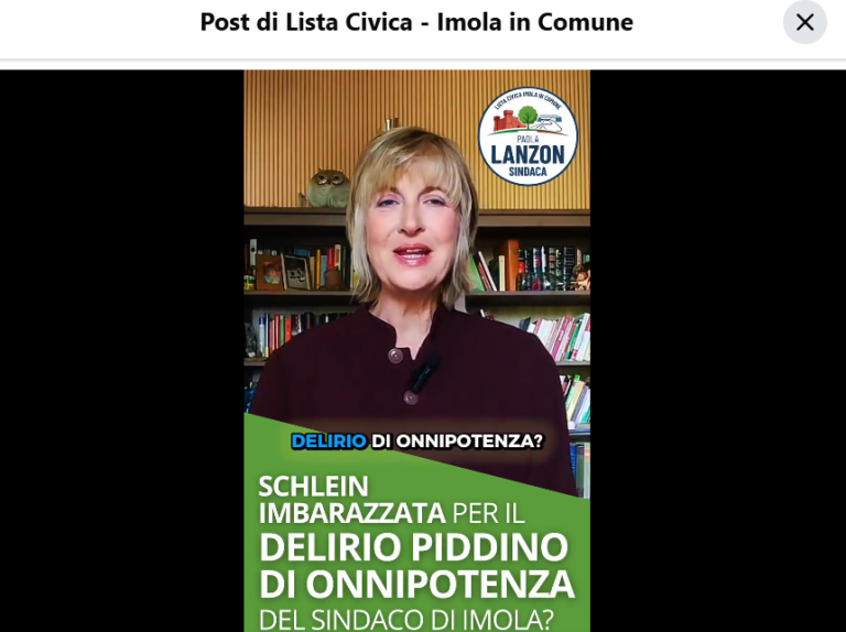 Imola, Lanzon affonda su Panieri: «Delirio di onnipotenza piddina». Si infiamma la campagna elettorale
