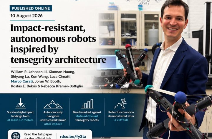 Dal consiglio comunale di Imola a Nature Machine Intelligence: il consigliere FdI Marco Carati co-autore di uno studio sui robot resistenti agli impatti