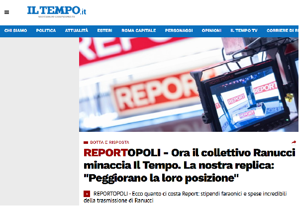 Opinione – Sui compensi di Report (soldi pubblici) la trasparenza non è “violazione di dati personali”, è dovere!
