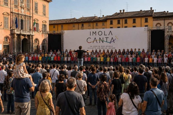 Duecento voci per una sola piazza: Imola prova a diventare un coro