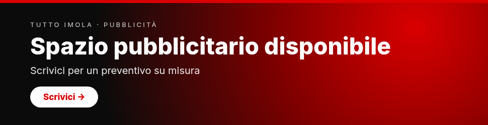 Spazio pubblicitario disponibile - TuttoImola.it